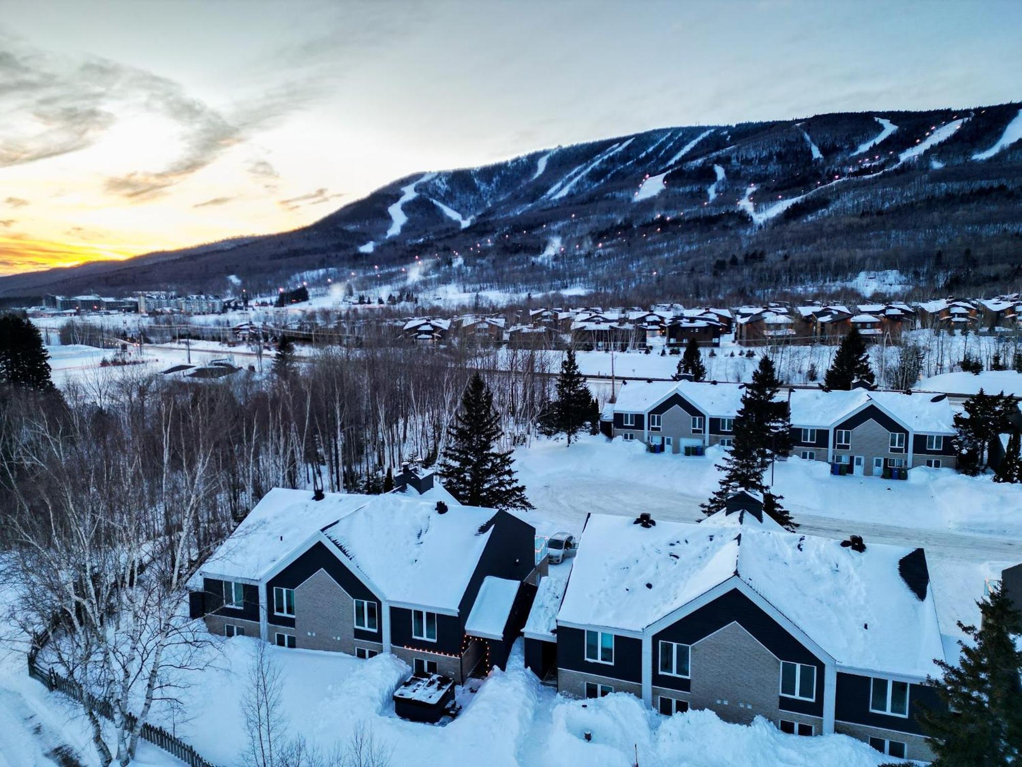 Chalets Montmorency Mont-Sainte-Anne Exteriér fotografie